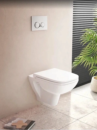 Унитаз подвесной VitrA S20, безободковый 7508B003-0075 без сиденья Унитаз подвесной VitrA S20, безободковый 7508B003-0075 без сиденья