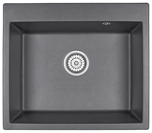 Кухонная мойка Granula 6001, ГРАФИТ (ЧЁРНО-СЕРЫЙ), кварц 600х520 Кухонная мойка Granula 6001, ГРАФИТ (ЧЁРНО-СЕРЫЙ), кварц 600х520