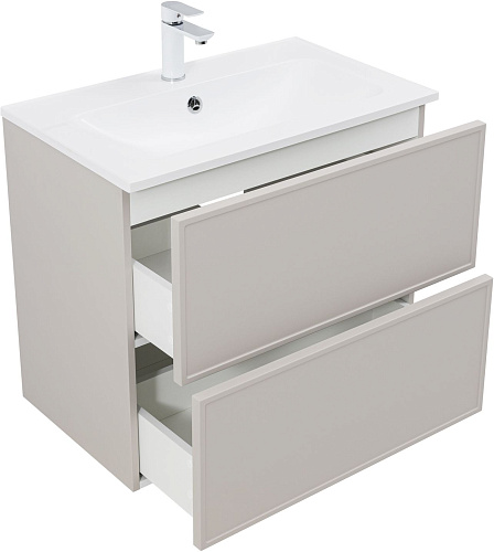 Тумба под раковину Aquanet Арт 75 00343967 бежевый Тумба под раковину Aquanet Арт 75 00343967 бежевый