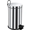 Корзина для мусора BERGES для мусора с педалью 12 л, микролифт,хром 121008 Корзина для мусора BERGES для мусора с педалью 12 л, микролифт,хром 121008