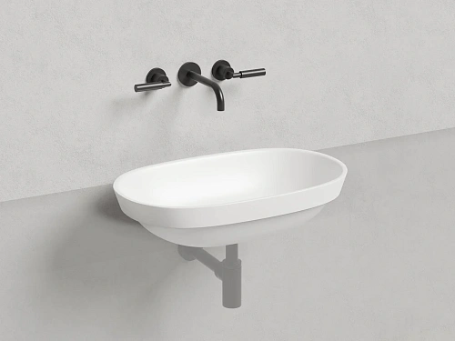 Раковина Salini MAREA 01 покраска по RAL полностью 1802101GF 645x387 полувстраиваемая S-Sense Раковина Salini MAREA 01 покраска по RAL полностью 1802101GF 645x387 полувстраиваемая S-Sense