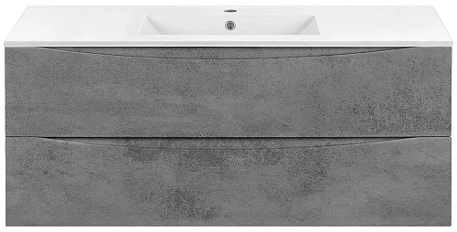 Тумба под раковину Vincea Mia 1200 подвесная, 2 выкатных ящика soft close, Beton VMC-2MC120BT Тумба под раковину Vincea Mia 1200 подвесная, 2 выкатных ящика soft close, Beton VMC-2MC120BT