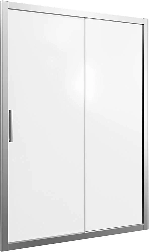 Душевая дверь STWORKI Стокгольм 140 см профиль хром матовый, стекло матовое, раздвижная 459646 Душевая дверь STWORKI Стокгольм 140 см профиль хром матовый, стекло матовое, раздвижная 459646