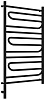 Полотенцесушитель электрический Сунержа Элегия 3.0 1000х600 МЭМ левый 31-5818-1060 Матовый черный