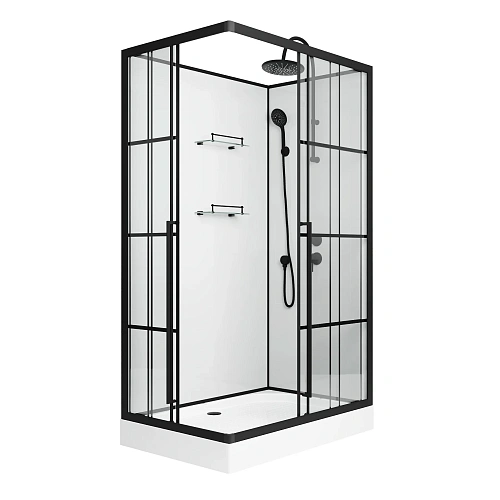 Душевая кабина Niagara Standart ST120/80/15QR/KL/BKT (1200х800х2250) Душевая кабина Niagara Standart ST120/80/15QR/KL/BKT (1200х800х2250)