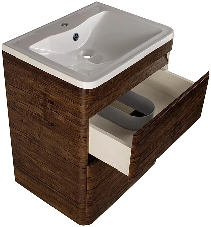 Тумба под раковину Style Line Атлантика 60, Люкс старое дерево, PLUS СС-00002207 Тумба под раковину Style Line Атлантика 60, Люкс старое дерево, PLUS СС-00002207