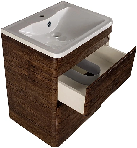 Тумба под раковину Style Line Атлантика 60, Люкс старое дерево, PLUS СС-00002207 Тумба под раковину Style Line Атлантика 60, Люкс старое дерево, PLUS СС-00002207