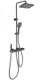 Душевая система Wonzon & Woghand с термостатом, черный матовый (WW-B4129-MB) Душевая система Wonzon & Woghand с термостатом, черный матовый (WW-B4129-MB)