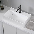 Детальная картинка товара «раковина ceramalux 6253l белый»