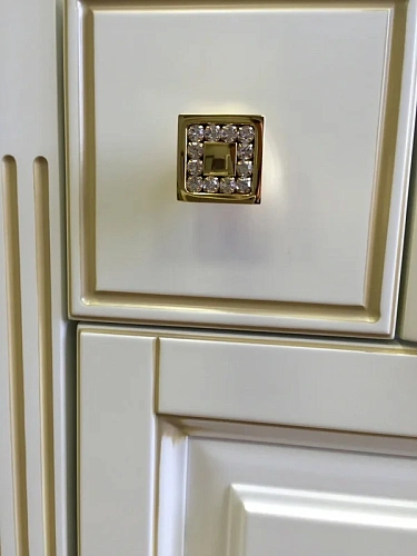 Шкаф-пенал Opadiris Лаура, белый с патиной, правый Z0000006524 Шкаф-пенал Opadiris Лаура, белый с патиной, правый Z0000006524