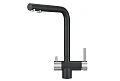Смеситель для кухни Granula 2305, ЧЕРНЫЙ Смеситель для кухни Granula 2305, ЧЕРНЫЙ