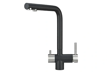Смеситель для кухни Granula 2305, ЧЕРНЫЙ Смеситель для кухни Granula 2305, ЧЕРНЫЙ