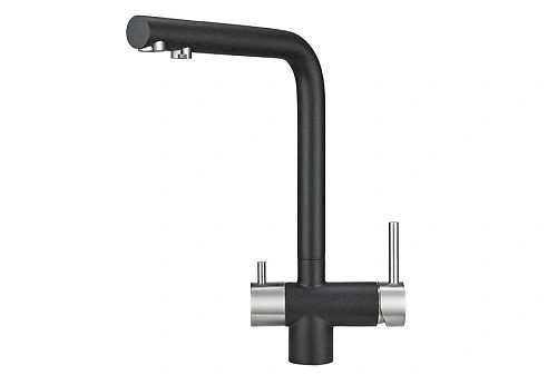 Смеситель для кухни Granula 2305, ЧЕРНЫЙ Смеситель для кухни Granula 2305, ЧЕРНЫЙ