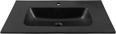 Раковина Aquanet Flat 80 черная матовая 00329255 Раковина Aquanet Flat 80 черная матовая 00329255