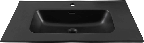 Раковина Aquanet Flat 80 черная матовая 00329255 Раковина Aquanet Flat 80 черная матовая 00329255