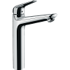 Картинка анонса товара «смеситель для раковины hansgrohe novus 230, однорычажный, без сливного набора 71124000, хром»
