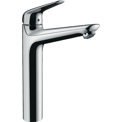 Смеситель для раковины Hansgrohe Novus 230, однорычажный, без сливного набора 71124000, хром Смеситель для раковины Hansgrohe Novus 230, однорычажный, без сливного набора 71124000, хром