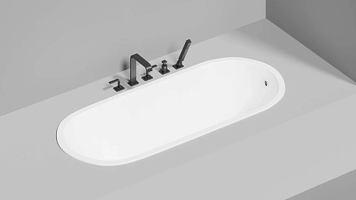 Ванна из искусственного камня Salini ORNELLA 160х70 покраска по RAL полностью 102326MF S-Stone Ванна из искусственного камня Salini ORNELLA 160х70 покраска по RAL полностью 102326MF S-Stone