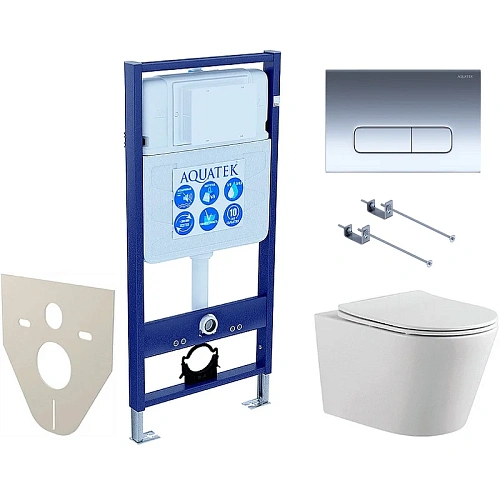Комплект инсталляции Aquatek Standard INS-0000012 с клавишей KDI-0000016 крепежом KKI-0000001 унитазом ВЕГА AQ1905-00 с сиденьем микролифт SET Aquatek ВЕГА-1905-016 KK-1 Комплект инсталляции Aquatek Standard INS-0000012 с клавишей KDI-0000016 крепежом KKI-0000001 унитазом ВЕГА AQ1905-00 с сиденьем микролифт SET Aquatek ВЕГА-1905-016 KK-1