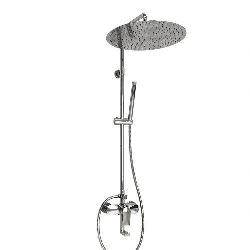 Душевая система WasserKRAFT A166.117.137.010.CH хром Душевая система WasserKRAFT A166.117.137.010.CH хром