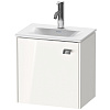 Картинка анонса товара «тумба под раковину duravit brioso br4208l1022 подвесная 44 см белый глянцевый»