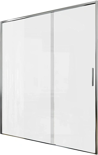 Душевая дверь Aquanet Pleasure Evo 160 AE65-N160-CT профиль хром, прозрачное стекло Душевая дверь Aquanet Pleasure Evo 160 AE65-N160-CT профиль хром, прозрачное стекло