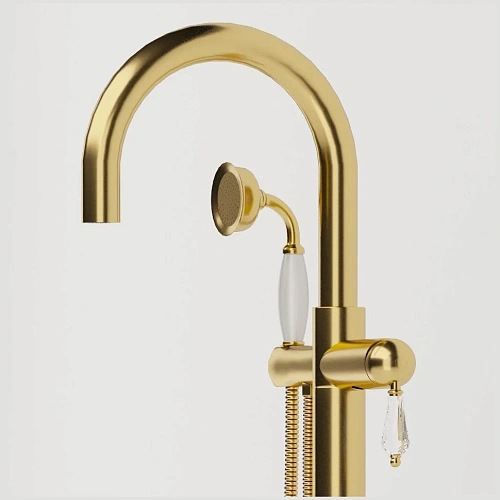 Смеситель для ванны Boheme IMPERIALE 289-SW напольный с кристаллом Swarovski Смеситель для ванны Boheme IMPERIALE 289-SW напольный с кристаллом Swarovski