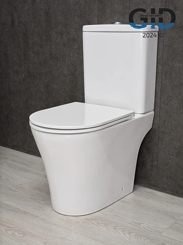 Унитаз напольный Gid Tn2124 62244Y белый 60.5x36x82.5 с крышкой микролифт Унитаз напольный Gid Tn2124 62244Y белый 60.5x36x82.5 с крышкой микролифт