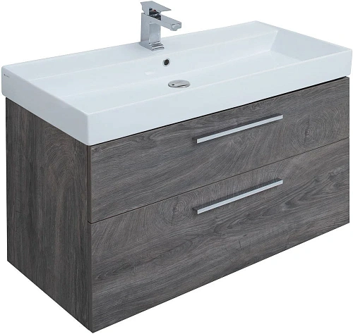 Тумба под раковину Aquanet Nova 100 дуб рошелье 00249923 Тумба под раковину Aquanet Nova 100 дуб рошелье 00249923