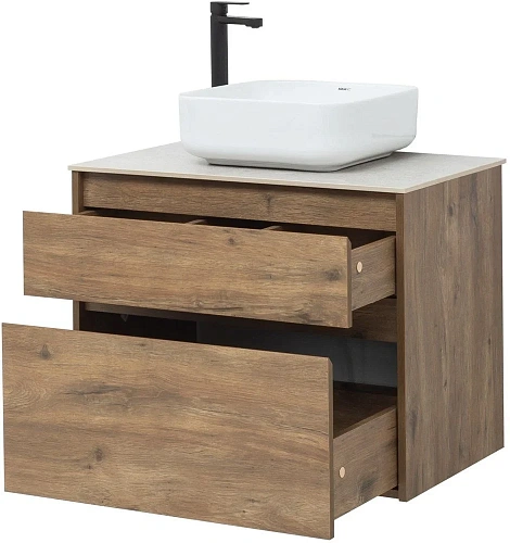 Тумба под раковину Aquanet Nova Lite 75 дуб рустикальный (2 ящика) 00249515 Тумба под раковину Aquanet Nova Lite 75 дуб рустикальный (2 ящика) 00249515