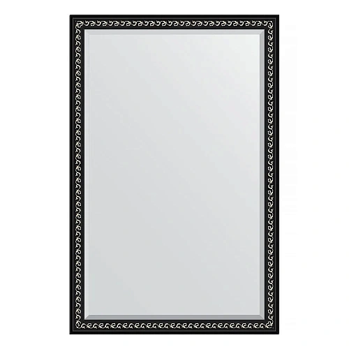 Зеркало в багетной раме Evoform Exclusive BY 1215 115 x 175 см, черный ардеко Зеркало в багетной раме Evoform Exclusive BY 1215 115 x 175 см, черный ардеко