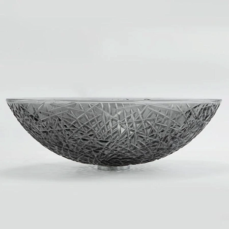 Раковина Boheme 813-B хрустальная черная овальная Раковина Boheme 813-B хрустальная черная овальная