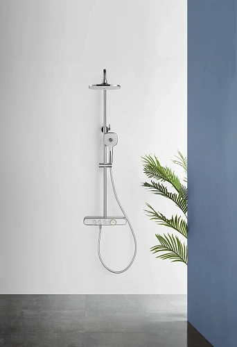 Душевая система ARROW AG3323SHCP с термостатом хром Душевая система ARROW AG3323SHCP с термостатом хром