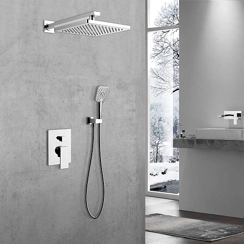 Душевая система Vincea Next VSFW-1N1CH встраиваемая, 2 режима, ограничитель давления Hi Box, хром Душевая система Vincea Next VSFW-1N1CH встраиваемая, 2 режима, ограничитель давления Hi Box, хром