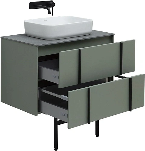 Тумба под раковину Allen Brau Reality 1.32005.CGM 80 cement grey matt Тумба под раковину Allen Brau Reality 1.32005.CGM 80 cement grey matt