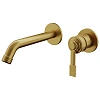 Смеситель для раковины Remer Atelier AL15PBG, золото брашированное