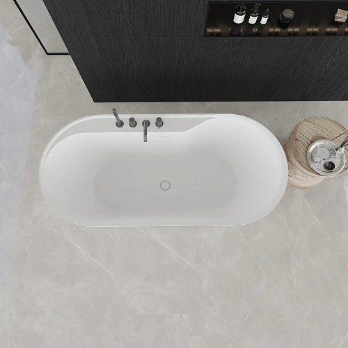 Ванна отдельностоящая AQUAme AQM3505MW-L белый Ванна отдельностоящая AQUAme AQM3505MW-L белый