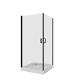 Душевой уголок Niagara Nova NG-6804-08 BLACK (100x100x195) квадратная, двери распашные, 68040811BLACK Душевой уголок Niagara Nova NG-6804-08 BLACK (100x100x195) квадратная, двери распашные, 68040811BLACK