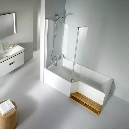 Экран для ванны фронтальный Jacob Delafon Bain-Douche Neo 170 см E6D135-00 Экран для ванны фронтальный Jacob Delafon Bain-Douche Neo 170 см E6D135-00