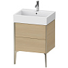 Тумба под раковину Duravit XVIU XV45340B171 напольная 58 см Средиземноморский дуб