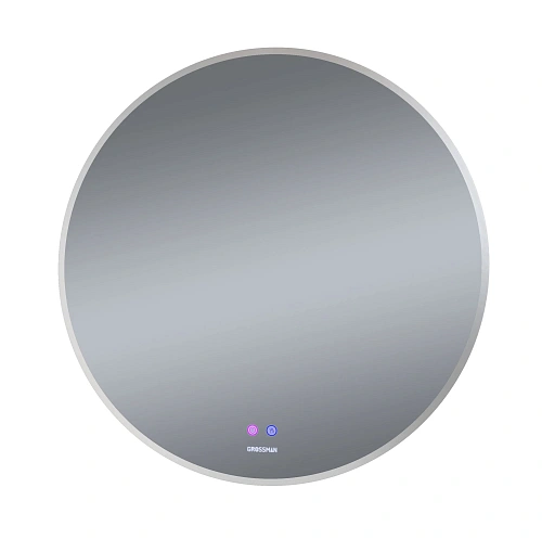Зеркало GROSSMAN COSMO-норма (700x700x45) LED с сенсорным выключателем и подогревом 197070 Зеркало GROSSMAN COSMO-норма (700x700x45) LED с сенсорным выключателем и подогревом 197070