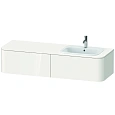 Тумба под раковину Duravit Happy D.2 Plus HP4954R2222 подвесная 160 см белая Тумба под раковину Duravit Happy D.2 Plus HP4954R2222 подвесная 160 см белая