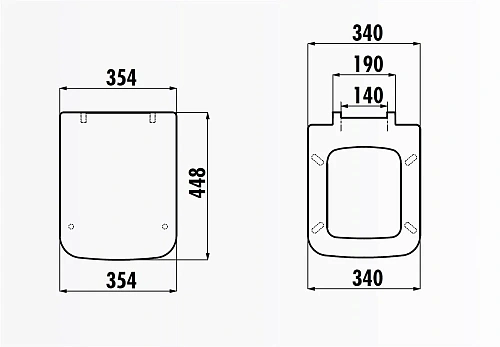 Крышка-сиденье Creavit Bene KC0503.01.0000E Крышка-сиденье Creavit Bene KC0503.01.0000E