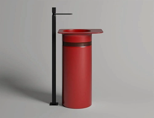 Раковина Salini NINFEA 01 покраска по RAL полностью 130221MF 540x447 напольная S-Stone Раковина Salini NINFEA 01 покраска по RAL полностью 130221MF 540x447 напольная S-Stone