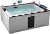 Картинка анонса товара «акриловая ванна gemy g9052 ii o r 186x151 прямоугольная, правая, гидромассажная»