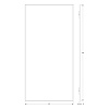 Зеркало Evoform Standard BY 0258 80х160 см с фацетом Зеркало Evoform Standard BY 0258 80х160 см с фацетом