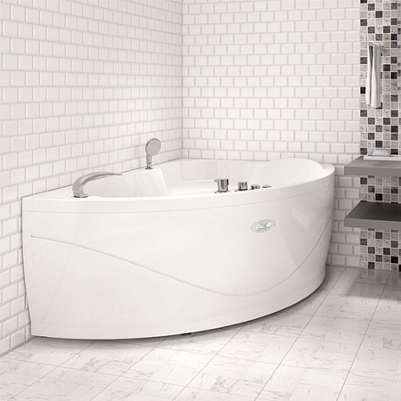 Акриловая ванна Radomir Алари 168х120 (правосторонняя)(2-01-0-2-1-218)