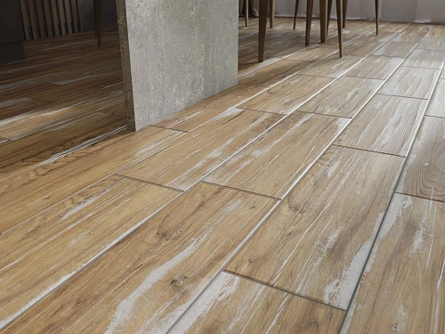 Керамогранит Cersanit Rockwood коричневый рельеф 18,5x59,8 15930 Керамогранит Cersanit Rockwood коричневый рельеф 18,5x59,8 15930