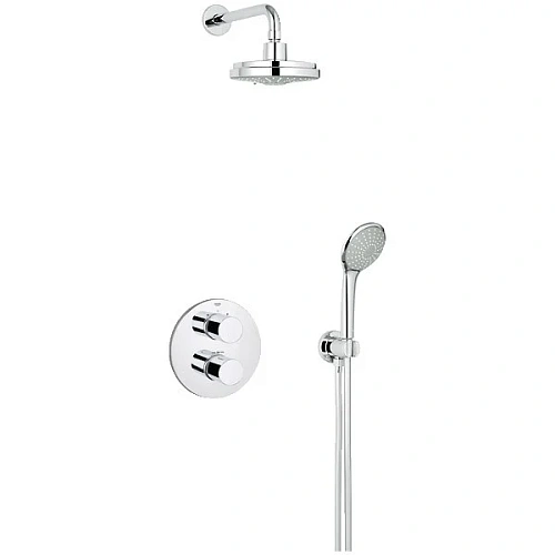 Душевая система Grohe Grohtherm 3000 Cosmopolitan 34399000 встраиваемая Душевая система Grohe Grohtherm 3000 Cosmopolitan 34399000 встраиваемая