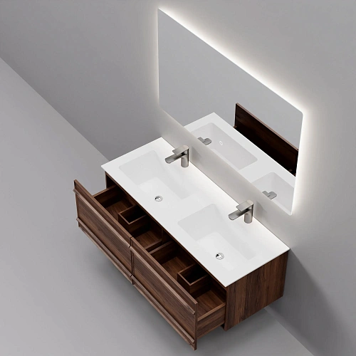 Комплект мебели ArtDecco Bridget 120 ABR12W22D2MF черный орех Комплект мебели ArtDecco Bridget 120 ABR12W22D2MF черный орех